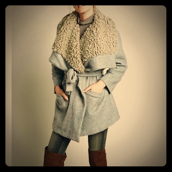 FREE PEOPLE Woven Jacket Intricate Draped Cardigan - Picture 1 of 6